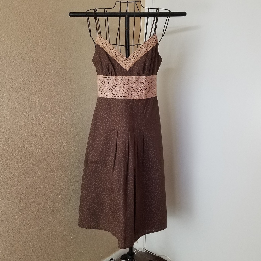 Embroidered sundress slip dress